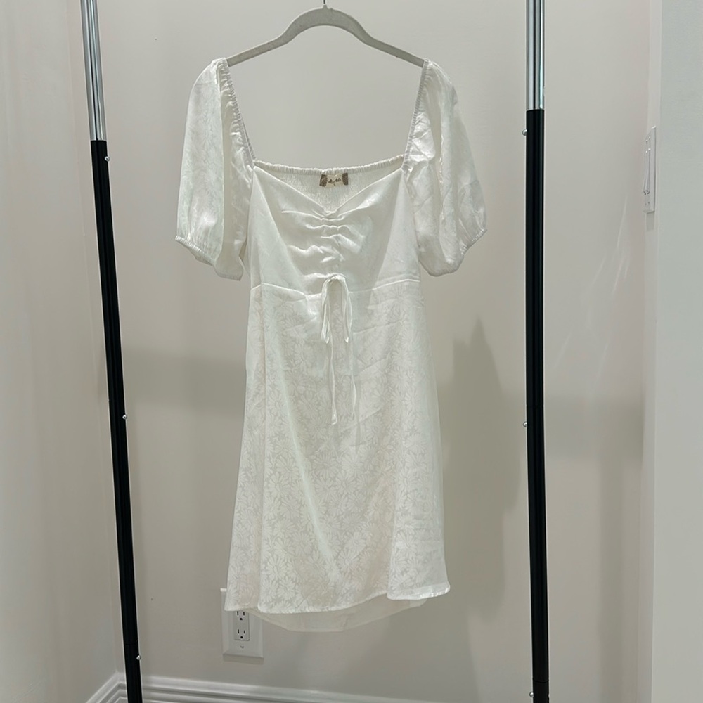 White Altar’d State Graduation or Bridal Event Dress